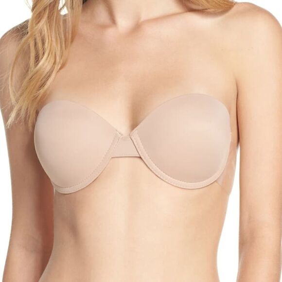 Nordstrom Womens Bra Go Bare Backless Strapless B - Picture 1 of 7